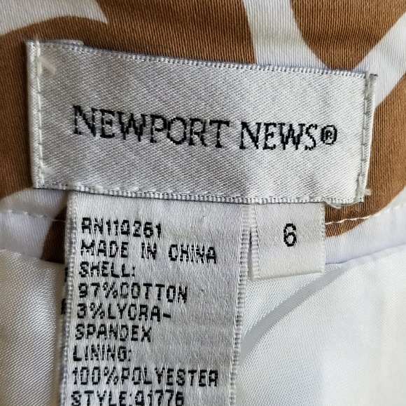 Animal print coat dress /with belt - Picture 5 of 7